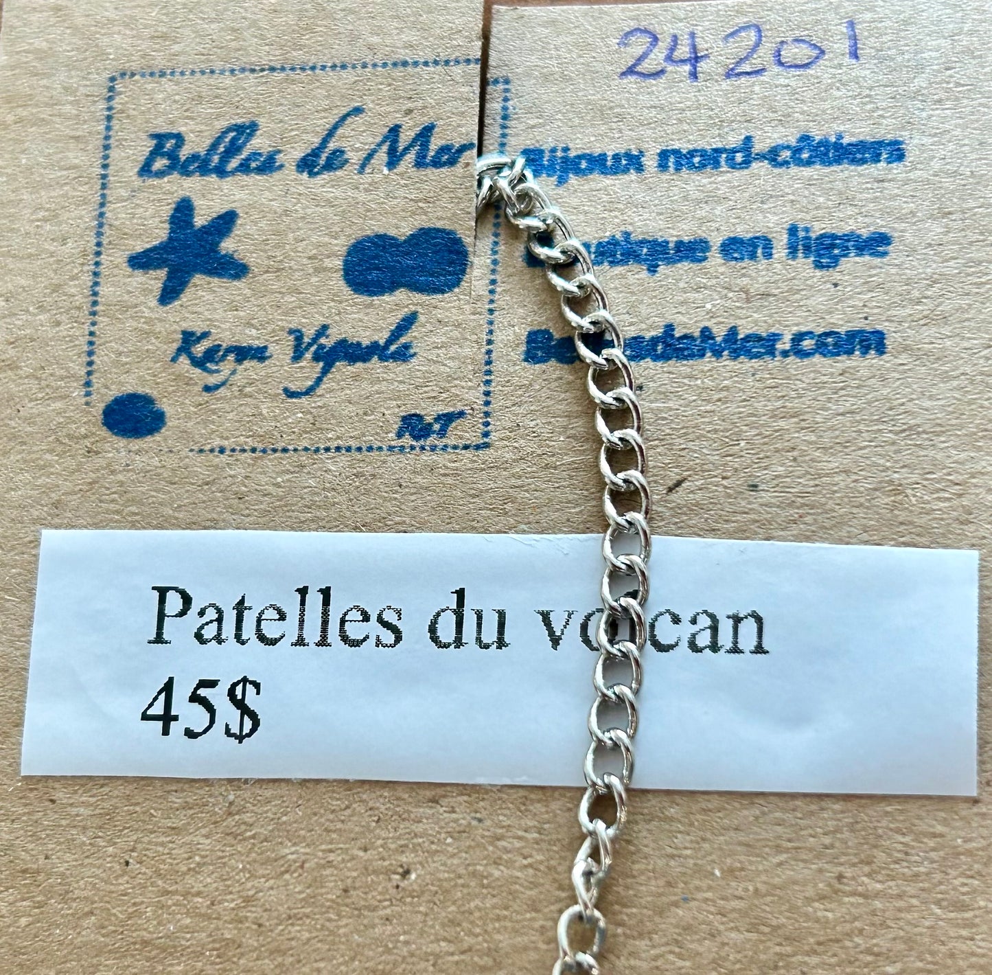 Bracelet patelles du volcan