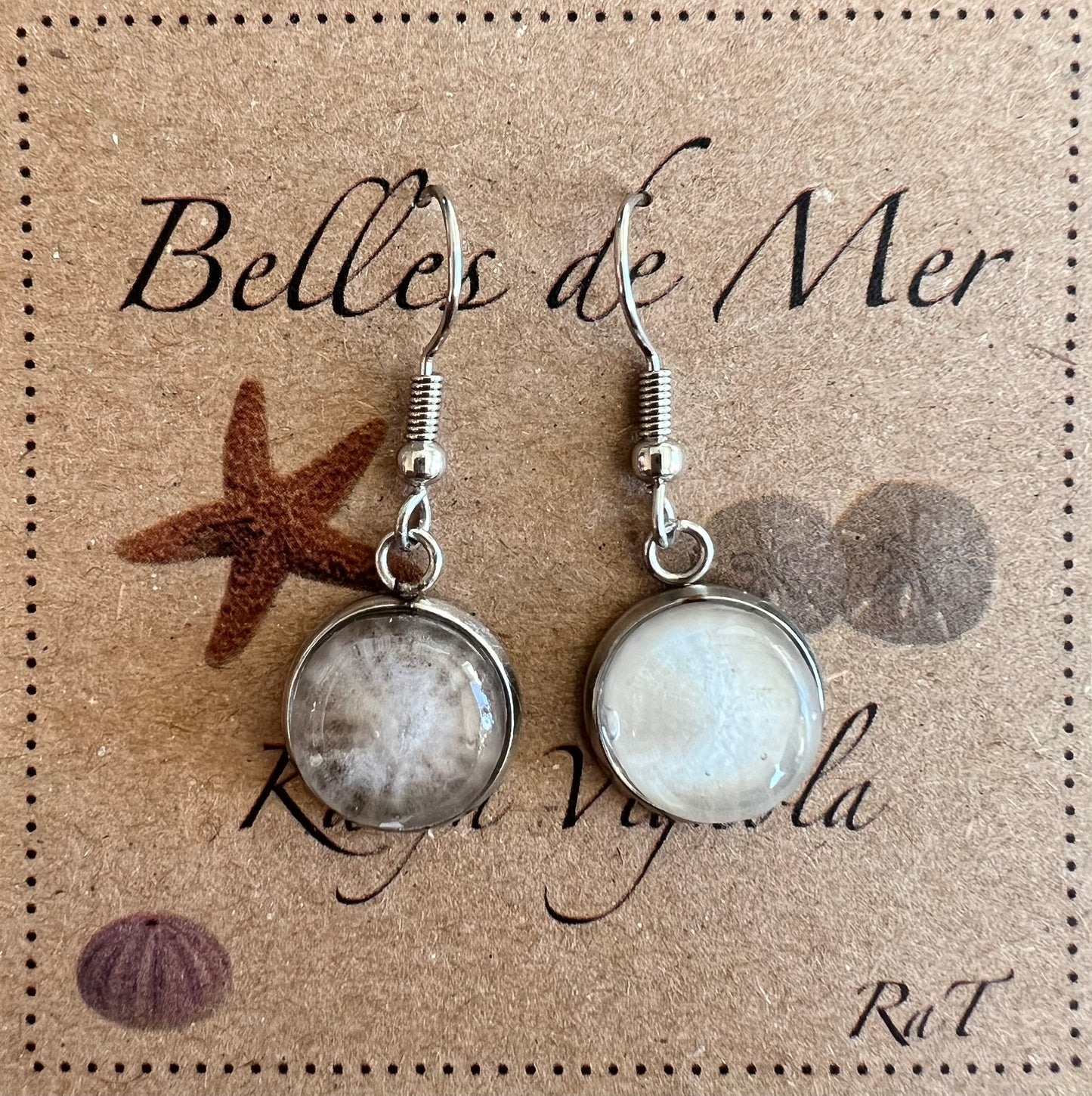 Boucles d’oreilles dollar des sables