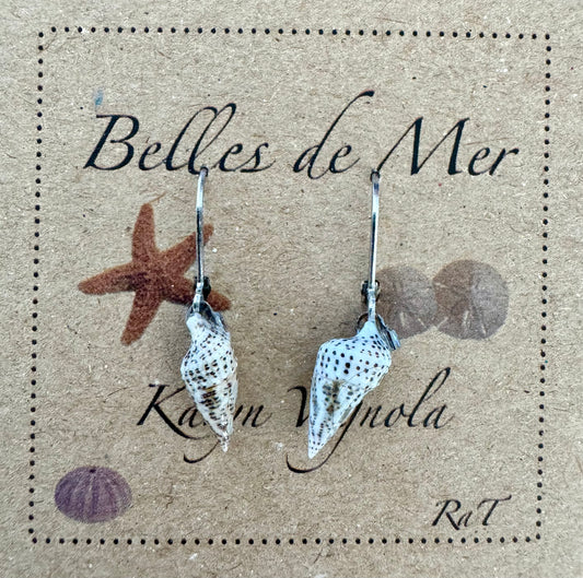 Boucles d'oreilles escargots