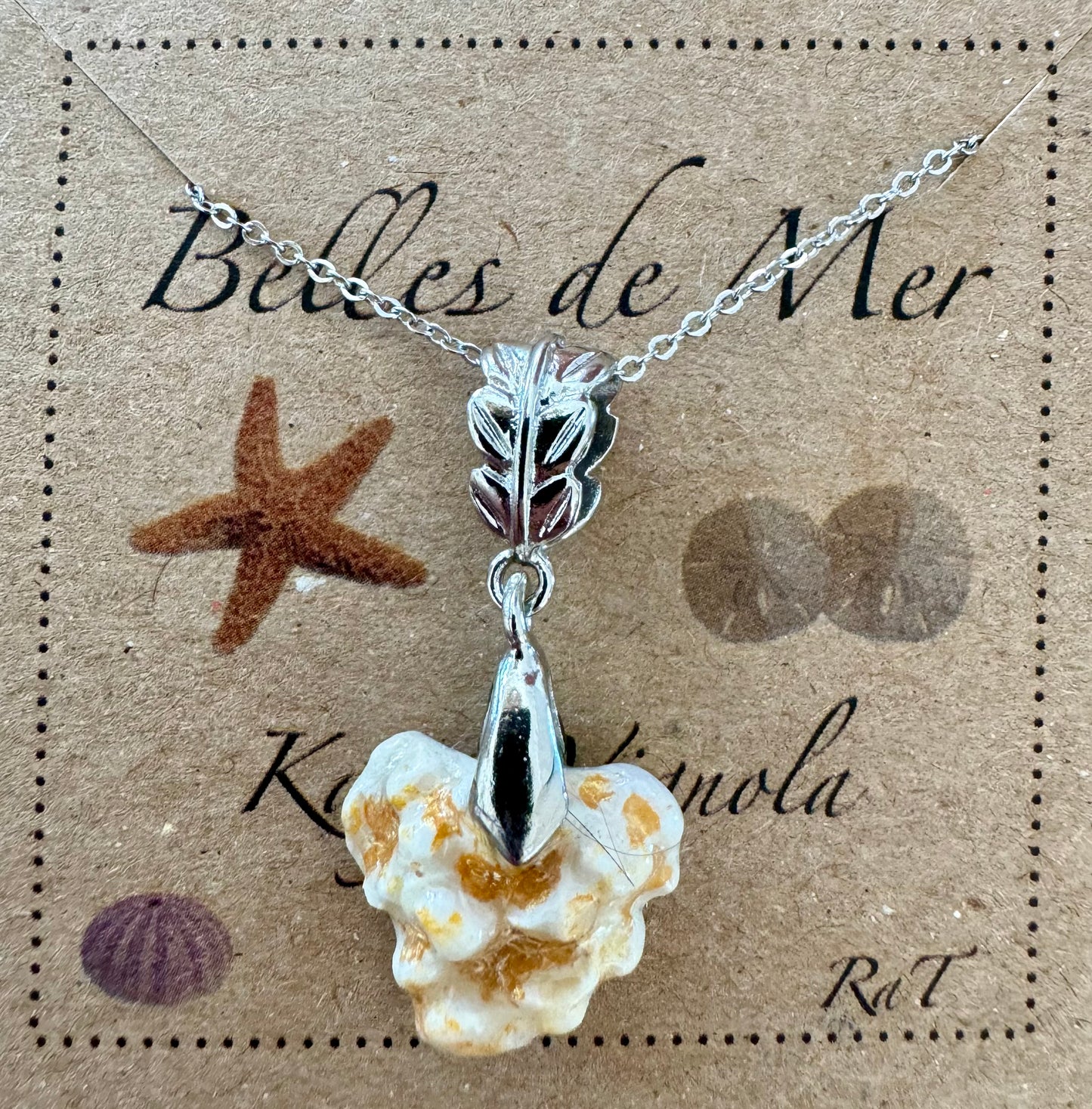 Pendentif corail