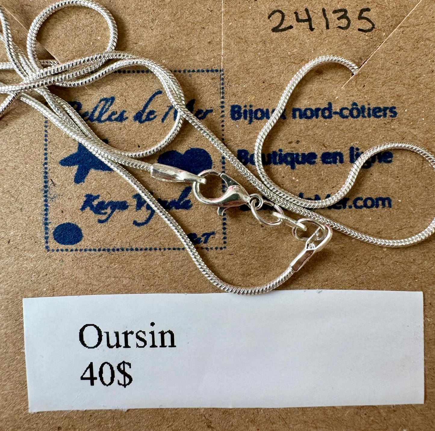 Pendentif oursin