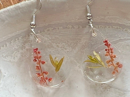 Boucles d’oreilles fleurs des dunes