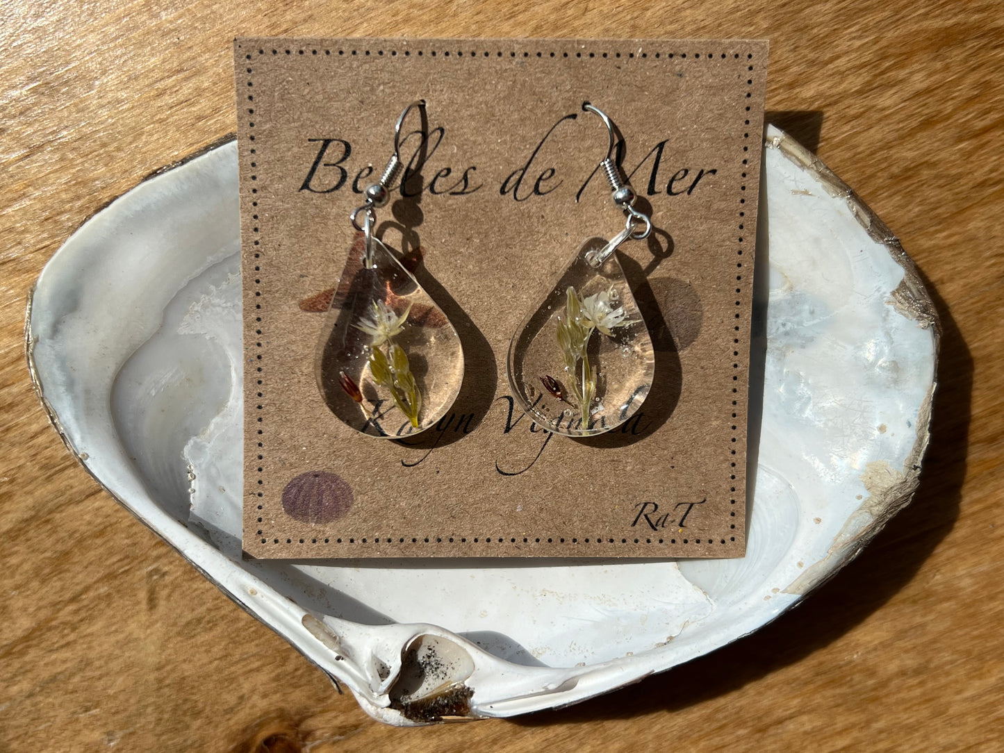 Boucles d’oreilles androsace